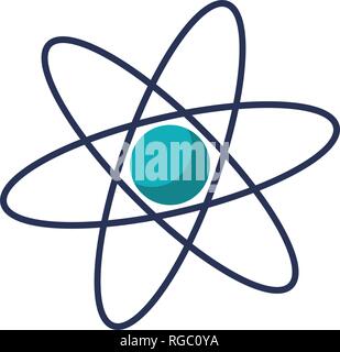 atom science symbol Stock Vector