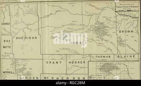 Map Of Morrill In Nebraska Stock Photo Alamy