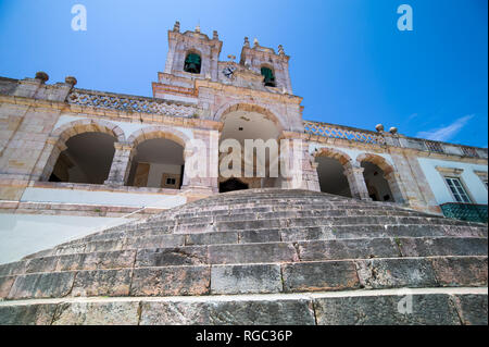 Sanctuary of Our Lady of Nazaré, Portugal Stock Photo