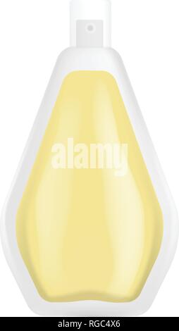 floral fragrance bottle perfume color icon vector illustration Stock ...