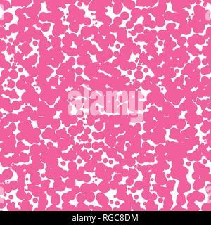 Abstract dotted seamless pattern. Textured chaotic dot tile background Stock Vector