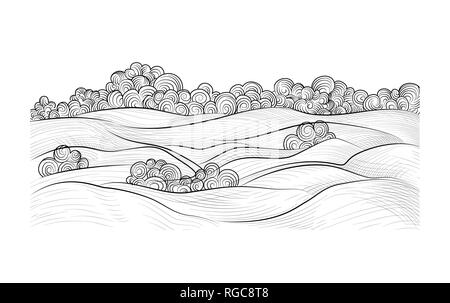 Thumbnail Sketches for a Landscape · Art Prof