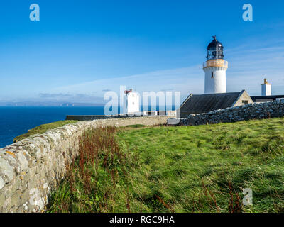 UK, Scotland, Highland, Southland, Dunnet Head lighthouse Stock Photo