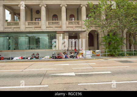 HONG KONG - CIRCA DECEMBER, 2015: Hong Kong urban landscape at daytime. Stock Photo