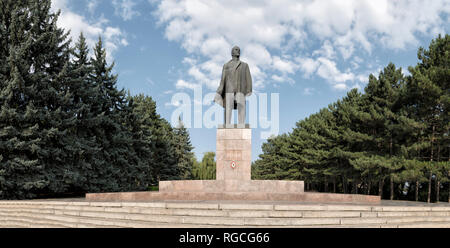 Russia, Upper Baksan Valley, ´, Pyatigorsk, Lenin Monument Stock Photo