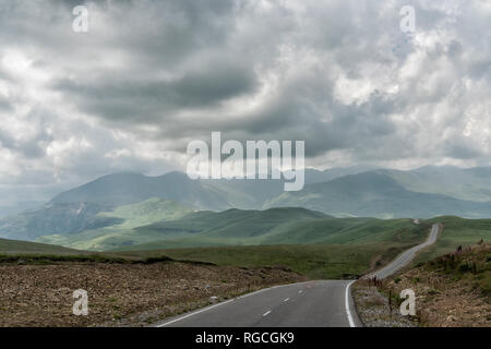 Russia, Upper Baksan Valley, Caucasus Stock Photo