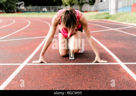 Toe the Starting Line. Athletic Children in Starting Position. Running.  Athletics. at the Start Stock Image - Image of schoolgirls, girls: 225753415