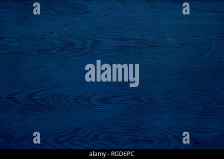 blue dark wood texture or background Stock Photo
