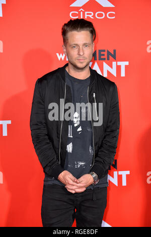 Los Angeles, USA. 28th Jan, 2019. LOS ANGELES, CA. January 28, 2019: Ryan Tedder at the US premiere of 'What Men Want!' at the Regency Village Theatre, Westwood. Picture Credit: Paul Smith/Alamy Live News Stock Photo