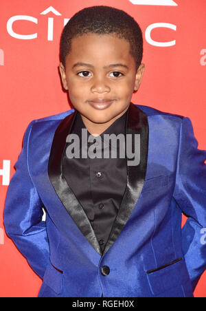 WESTWOOD, CA - JANUARY 28: Auston Jon Moore arrives for Paramount Pictures' 'What Men Want' Premiere held at Regency Village Theatre on January 28, 2019 in Westwood, California. Credit: Jeffrey Mayer/Alamy Live News Stock Photo