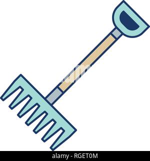 Rake Vector Icon Sign Icon Vector Illustration For Personal And Commercial Use... Clean Look Trendy Icon... Stock Vector
