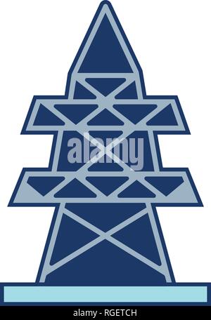 Electric tower Vector Icon Sign Icon Vector Illustration For Personal And Commercial Use... Clean Look Trendy Icon... Stock Vector