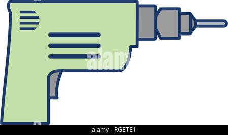 Drill Vector Icon Sign Icon Vector Illustration For Personal And Commercial Use... Clean Look Trendy Icon... Stock Vector