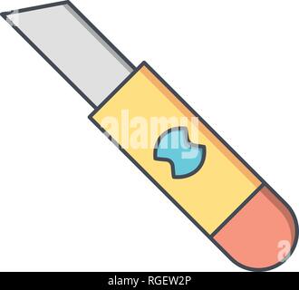 Cutter Vector Icon Sign Icon Vector Illustration For Personal And Commercial Use... Clean Look Trendy Icon... Stock Vector