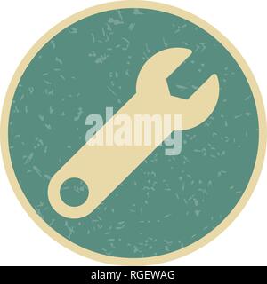 Wrench Vector Icon Sign Icon Vector Illustration For Personal And Commercial Use... Clean Look Trendy Icon... Stock Vector