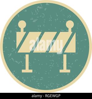 Barrier Vector Icon Sign Icon Vector Illustration For Personal And Commercial Use... Clean Look Trendy Icon... Stock Vector
