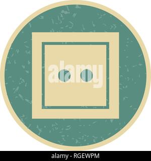 Socket Vector Icon Sign Icon Vector Illustration For Personal And Commercial Use... Clean Look Trendy Icon... Stock Vector
