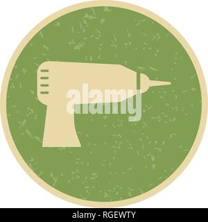 Drill Vector Icon Sign Icon Vector Illustration For Personal And Commercial Use... Clean Look Trendy Icon... Stock Vector