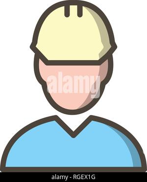 Engineer Vector Icon Sign Icon Vector Illustration For Personal And Commercial Use... Clean Look Trendy Icon... Stock Vector
