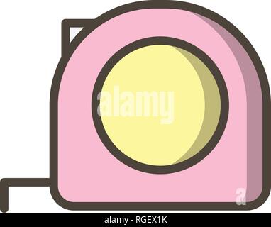 Measuring tape Vector Icon Sign Icon Vector Illustration For Personal And Commercial Use... Clean Look Trendy Icon... Stock Vector