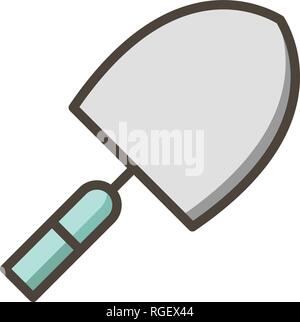 Trowel Vector Icon Sign Icon Vector Illustration For Personal And Commercial Use... Clean Look Trendy Icon... Stock Vector