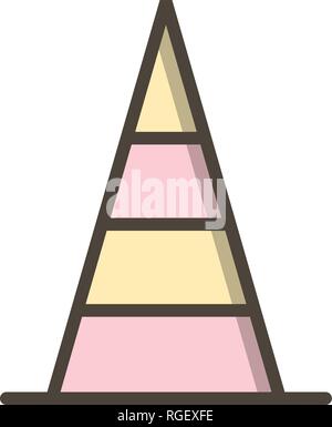 Cone Vector Icon Sign Icon Vector Illustration For Personal And Commercial Use... Clean Look Trendy Icon... Stock Vector