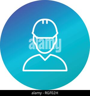 Engineer Vector Icon Sign Icon Vector Illustration For Personal And Commercial Use... Clean Look Trendy Icon... Stock Vector