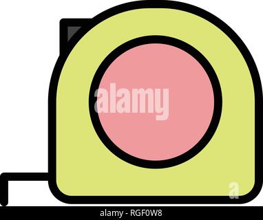 Measuring tape Vector Icon Sign Icon Vector Illustration For Personal And Commercial Use... Clean Look Trendy Icon... Stock Vector