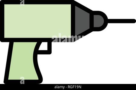 Drill Vector Icon Sign Icon Vector Illustration For Personal And Commercial Use... Clean Look Trendy Icon... Stock Vector