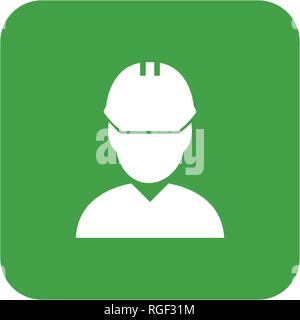 Engineer Vector Icon Sign Icon Vector Illustration For Personal And Commercial Use... Clean Look Trendy Icon... Stock Vector