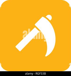 Scythe Vector Icon Sign Icon Vector Illustration For Personal And Commercial Use... Clean Look Trendy Icon... Stock Vector