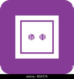 Socket Vector Icon Sign Icon Vector Illustration For Personal And Commercial Use... Clean Look Trendy Icon... Stock Vector