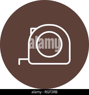 Measuring tape Vector Icon Sign Icon Vector Illustration For Personal And Commercial Use... Clean Look Trendy Icon... Stock Vector