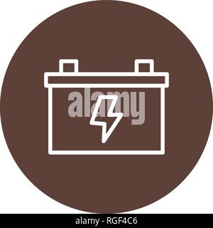 Battery Vector Icon Sign Icon Vector Illustration For Personal And Commercial Use... Clean Look Trendy Icon... Stock Vector
