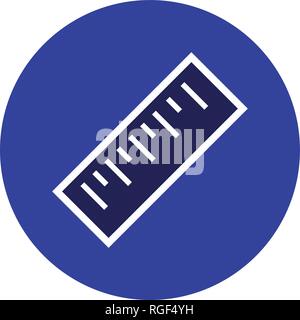 Ruler Vector Icon Sign Icon Vector Illustration For Personal And Commercial Use... Clean Look Trendy Icon... Stock Vector
