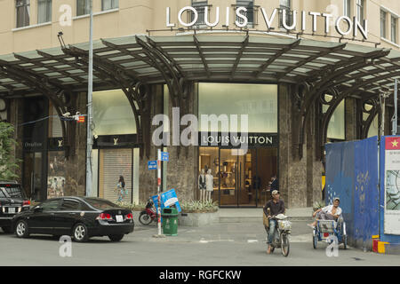 The Louis Vuitton Label Shop in the Shopping Street Dong Khoi in the  District 1 in Ho Chi Minh City, Stock Photo, Picture And Rights Managed  Image. Pic. PAH-37361477