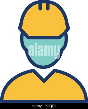 Engineer Vector Icon Sign Icon Vector Illustration For Personal And Commercial Use... Clean Look Trendy Icon... Stock Vector