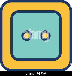 Socket Vector Icon Sign Icon Vector Illustration For Personal And Commercial Use... Clean Look Trendy Icon... Stock Vector