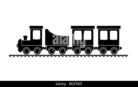 how to draw a simple train