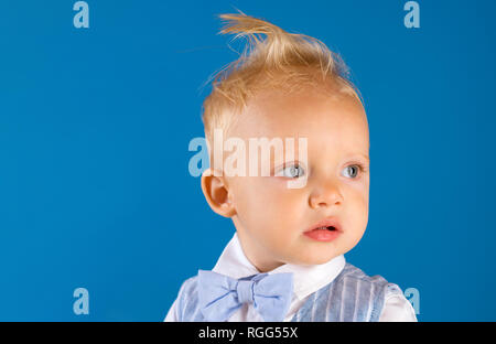 Haircare Products Little Child With Messy Top Haircut