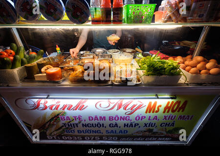 Street food stall in Hoi An, Vietnam, Southeast Asia Stock Photo