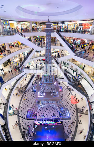 the interior architecture of the Terminal 21 Shopping Mal in the city of Pattaya in the Provinz Chonburi in Thailand.  Thailand, Pattaya, November, 20 Stock Photo