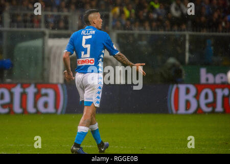 GENOVA - NOV 10, 2018: Napoli Team Photo. C.F.C Genoa - SSC Napoli