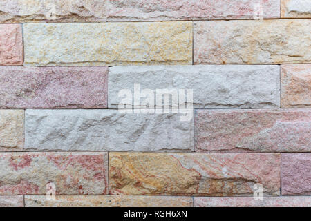 stone Cladding wall Stock Photo