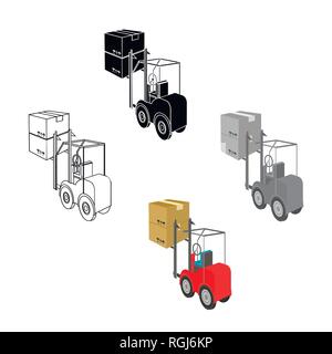 Transport aircraft, delivery on time, computer accounting, control and  accounting of goods. Logistics and delivery set collection icons in  cartoon,fla Stock Vector Image & Art - Alamy