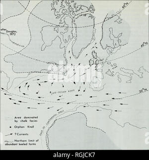 A map of the North Atlantic Ocean and surrounding lands Stock Photo - Alamy