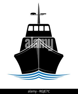 Tug Icon Tug boat icon. Simple illustration of tug boat vector icon for web ...