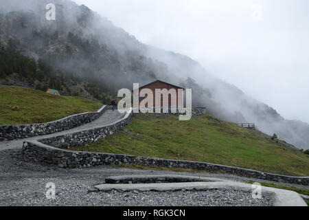 'Parku Kombetar i Thethit' - Theth National Park . North Albanian mountains. Albania. Stock Photo