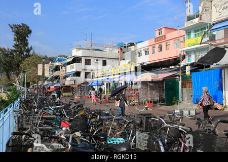 Cheung Chau Island, Village, Hong Kong, China, Asia Stock Photo