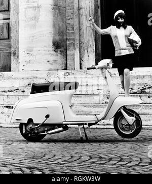 lambretta, italy, 1967 Stock Photo
